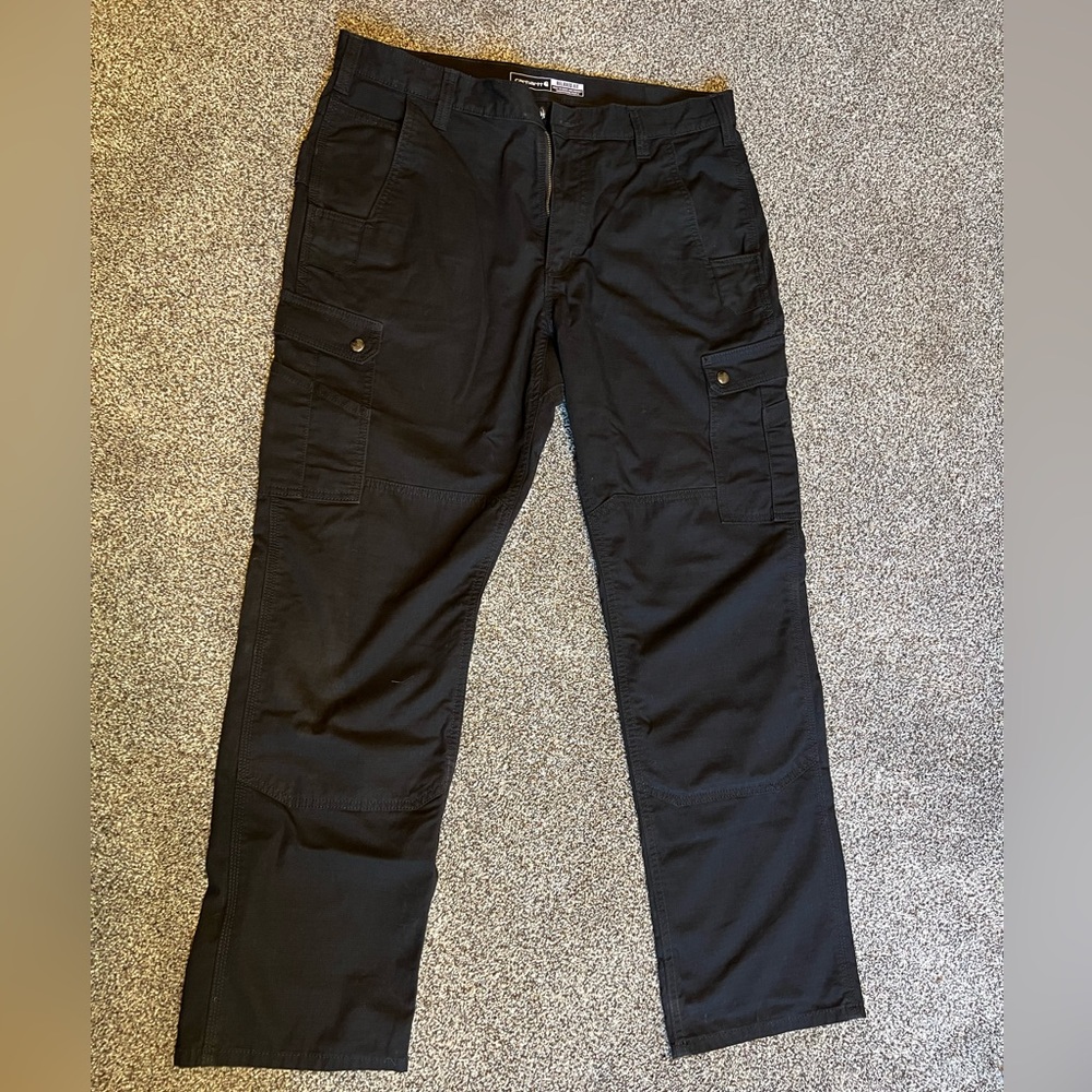 Carhartt Black Cargo Pants Durable Utility Design